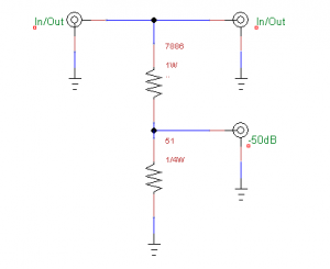 -50dB tap / attenuator