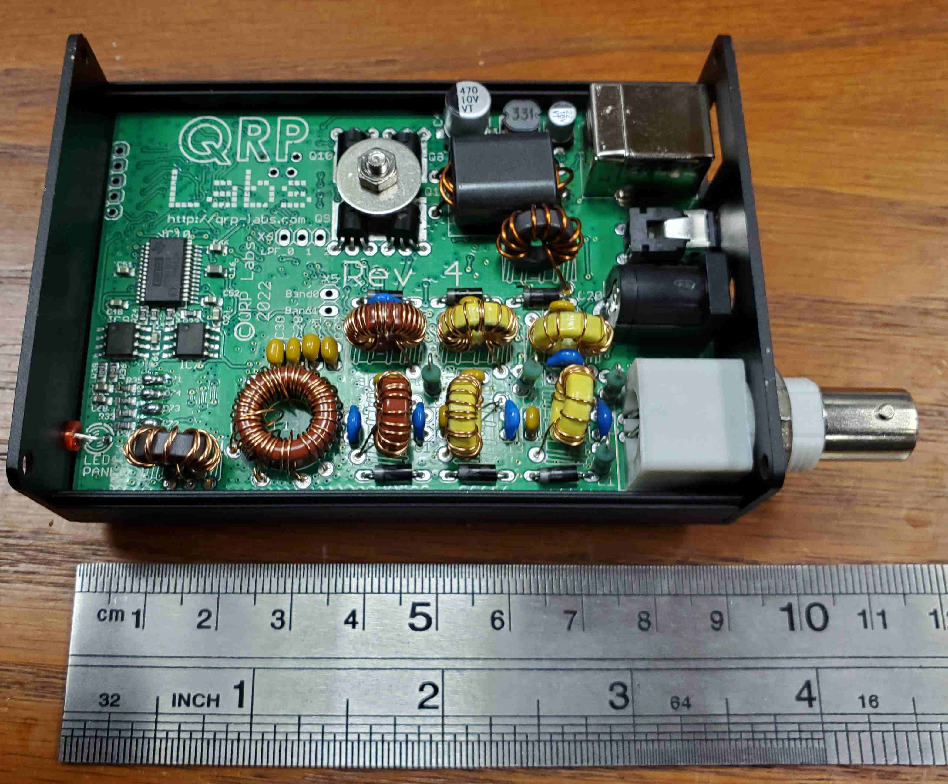 Building and Testing the QRP Labs QDX Digital Transceiver | WB6CXC